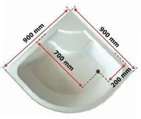 MASSAAŽIKABIIN DURASAN RIO LUX 90X90X44/220CM