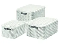 HOIUKAST KAANEGA CURVER STYLE S PLASTIK, VALGE