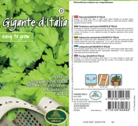 SEEMNED KURZEMES SEKLAS PETERSELL GIGANTE D'ITALIA 4M LINDIL