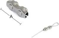 TROSSILUKK DUPLEX RV 2TK M6