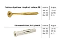 PUIDUKRUVID JA TÜÜBLID MIXBOX MINI 66TK