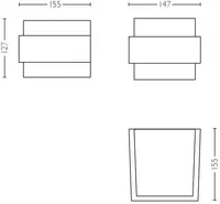 FASSAADIVALGUSTI PHILIPS SHOVEL 42W E27 IP44 