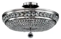 LAELAMP CRYSTAL DIAMANT OTTILIA H.NIKKEL 6XE14 60W