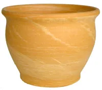 LILLEPOTT SAVI KV MARMOR 20CM