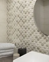 KERAAMILINE DEKOORPLAAT KWADRO ENRICA CREMA STRUKTURA 25X40CM