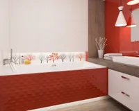 KERAAMILINE DEKOORPLAAT KWADRO VEO BIANCO A 40X25CM