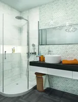 KERAAMILINE SEINAPLAAT KWADRO BROOK GRYS 25X40CM