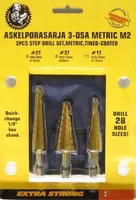 ASTMELISE PUURI KOMPLEKT FINBULLET M2 3-OSA