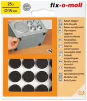 LIBISEMISKAITSE ISELIIMUV MUST 25TK 15MM Ø