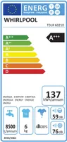 PESUMASIN WHIRLPOOL TDLR60210 PEALTLAETAV A+++