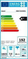 PESUMASIN INDESIT XWA71252WEU EESTLAETAV A++