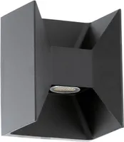 FASSAADIVALGUSTI MORINO LED 2X2,5W ANTRATSIIT IP44 EGLO