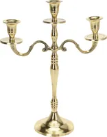 KÜÜNLAHOIDJA 3-LE KÜÜNLALE 26X10X34CM KULDNE