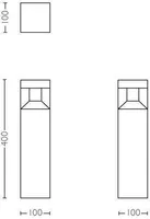 AIAVALGUSTI PHILIPS PARTERRE MUST 8W LED 800LM IP44 