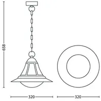 AIAVALGUSTI PHILIPS PROVENCE 23W E27 1570LM IP44 