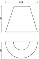 FASSAADIVALGUSTI PHILIPS MEADOW VASK 20W E27 IP44 