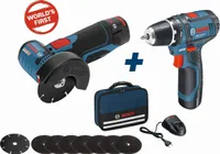 AKUTRELL GSR JA AKUKETASLÕIKUR GWS 10,8 V KOMBO