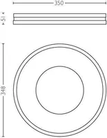 PLAFOON PHILIPS 32W LED 2400LM BEING HUE TIMMERIGA