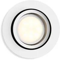 RIPPLAEVALGUSTI PHILIPS 5,5W LED MILLISKIN VALGE HUE TIMMERIGA