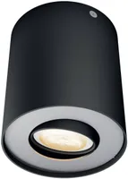 KOHTVALGUSTI PHILIPS 5,5W LED PILLAR MUST HUE TIMMERIGA