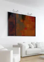 SEINALAMP TRIO QUADRO 1X8W 600LM MESSING