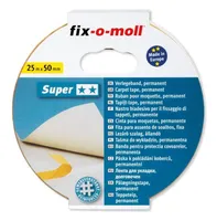 KAHEPOOLNE PAIGALDUSTEIP SUPER FIX-O-MOLL 50MMX25M