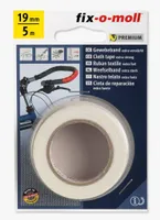 TEKSTIILTEIP FIX-O-MOLL 19MMX5M VALGE