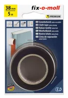 TEKSTIILTEIP FIX-O-MOLL 38MMX5M MUST