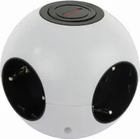 PIKENDUSJUHE REV POWERGLOBE 1,4M 16A 230 V VALGE/MUST