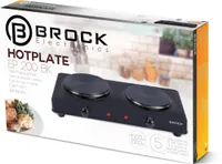 LAUAPLIIT BROCK 1000W+1500W 15,5+18,5CM EP200BK