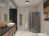 MADALA ALUSVANNIGA DUŠINURK BREEZZ F-120 90X90X12/192CM