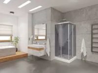 MADALA ALUSVANNIGA DUŠINURK BREEZZ F-124 90X90X12/192CM