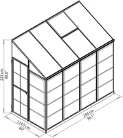 SEINAKASVUHOONE HYBRID 3,04M²