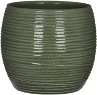 LILLEPOTIÜMBRIS MICA DECORATIONS LOOMY H18XØ20CM ROHELINE