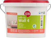 SEINAVÄRV VIVACOLOR GREEN LINE WALL 4 2,7L VALGE TÄISMATT