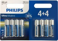 PATAREI LR6/AA 8TK ULTRA PHILIPS