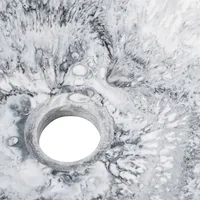 VALAMU GL 318 40X40X13CM KUNSTLIK VAIK VALGE-MUST