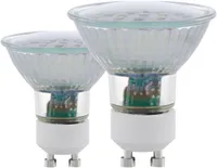 LED LAMP 5W GU10 SMD 3000K 400LM 2TK PAKIS EGLO