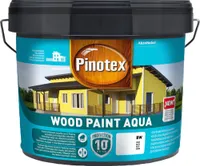 PUIDUVÄRV PINOTEX WOOD PAINT AQUA BW 9L VALGE POOLMATT