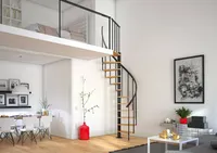 KEERDTREPP DOLLE CALGARY Ø120CM ANTRATSIIT/PÖÖK