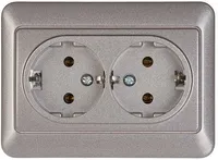 KAHENE PISTIKUPESA VILMA SL-250 MAANDUSEGA RAAMITA METALLIK