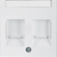 TELEFONI- JA ARVUTIPESA BERKER S.1 RAAMITA VALGE