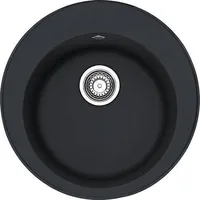 GRANIIT VALAMU RONDA ROG610-41 FRANKE Ø510X195MM ONYX