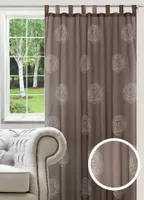 KARDIN ÖÖSIDEGA NEBRASKA SPLENDID 140X245CM PRUUN