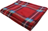 FLIIS PLEED SZKOCKA KRATA SPLENDID 130X170CM PUNANE