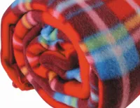 FLIIS PLEED SZKOCKA KRATA SPLENDID 130X170CM PUNANE