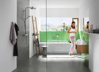 DUŠISEGISTI HANSGROHE CROMETTA S 240 TERMOSTAAT ÜLA- JA KÄSIDUŠIGA