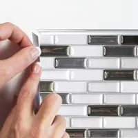 ISELIIMUV SEINAKATE SMART TILE MURANO METALLIK MOSAIIK 25,91X23,11CM 4TK