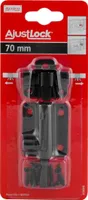 RIIV AJUSTLOCK 70MM MUSTA PULBERVÄRVIGA KAETUD