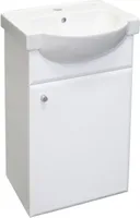 VALAMUGA VALAMUKAPP AQUALINE 45X39X76CM VALGE